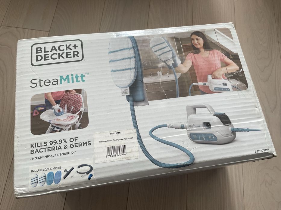 Пароочисник Black&Decker SteaMitt