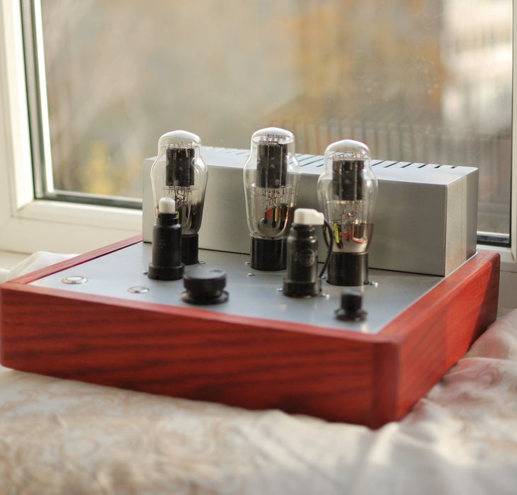 Ламповий підсилювач на 2С4С прямонакальних та американських RCA 6Q7