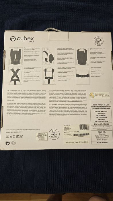 Nosidło ergonomiczne Cybex Maira.tie