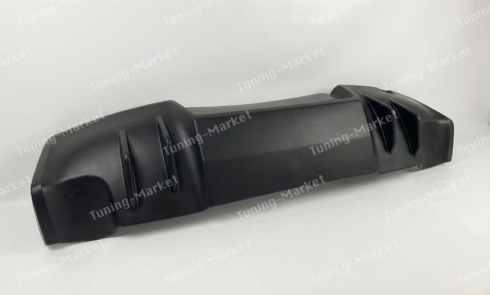 Накладка Диффузор Evolution на задний бампер Mitsubishi Lancer X