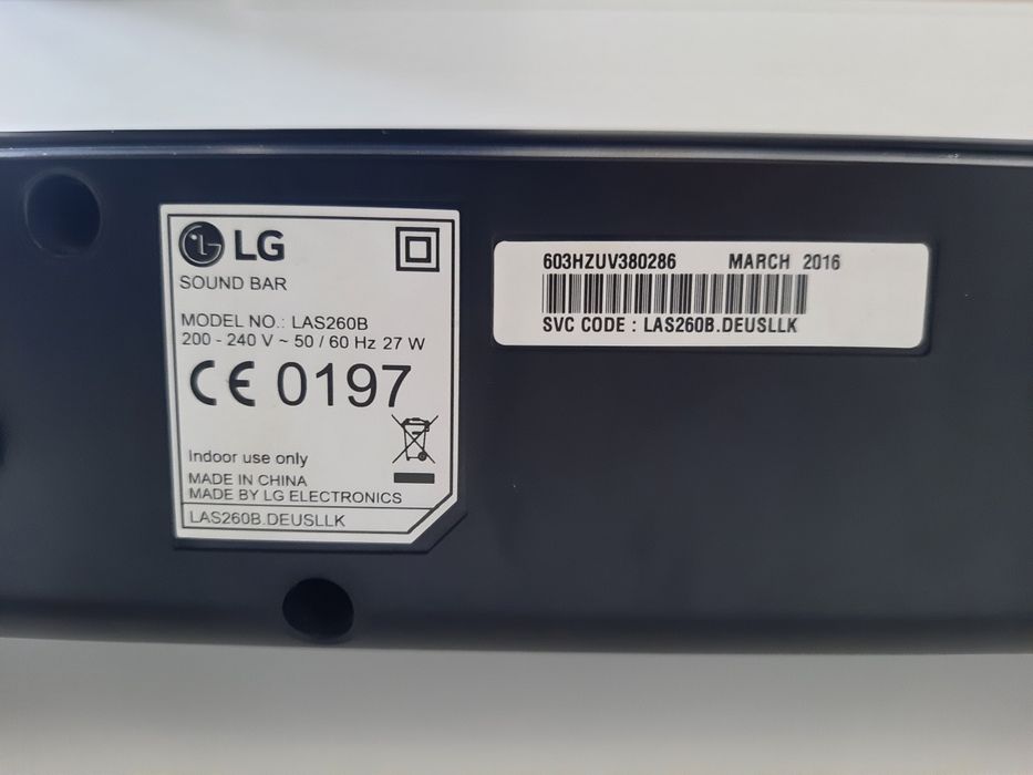 Soundbar LG Bluetooth