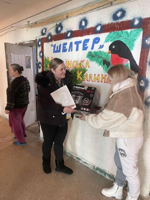 Місто для тимчасового проживання ВПО для жінок з