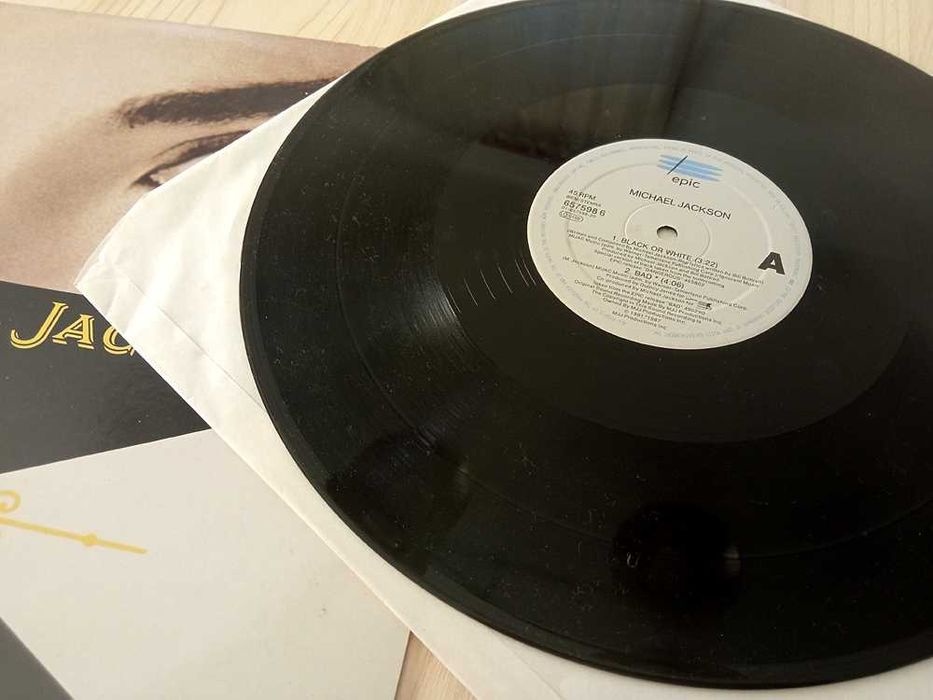 Disco de Vinil - Michael Jackson - Black or White