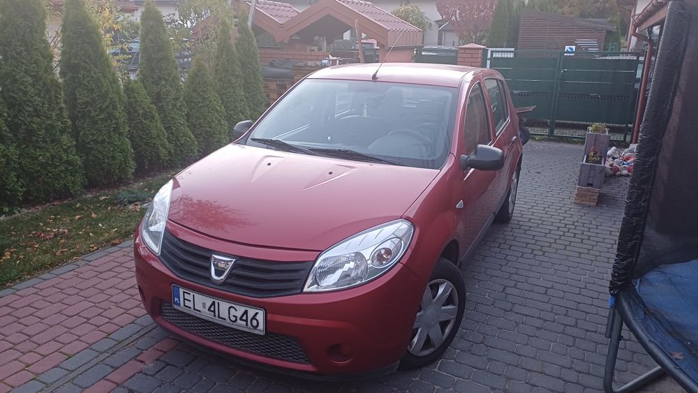 Dacia Sandero 2012 rejstracja