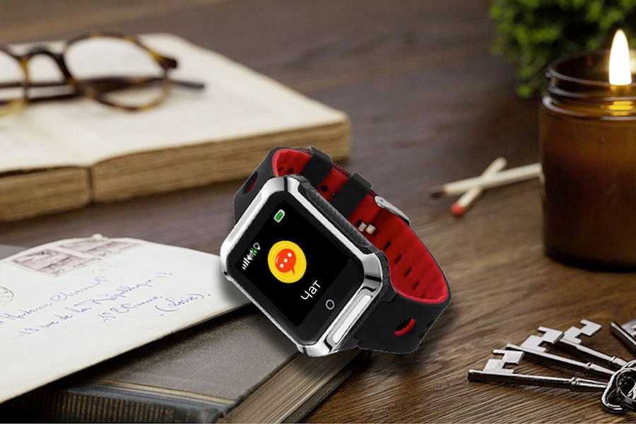 Смарт-годинник дитячий телефон GOGPS  К23 М02 M02BK gps трекер