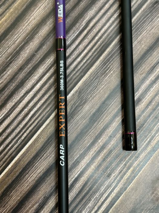 Карповое удилище Weida Carp Expert 3,6 м 3.75LBs Carbon кольцо 50мм