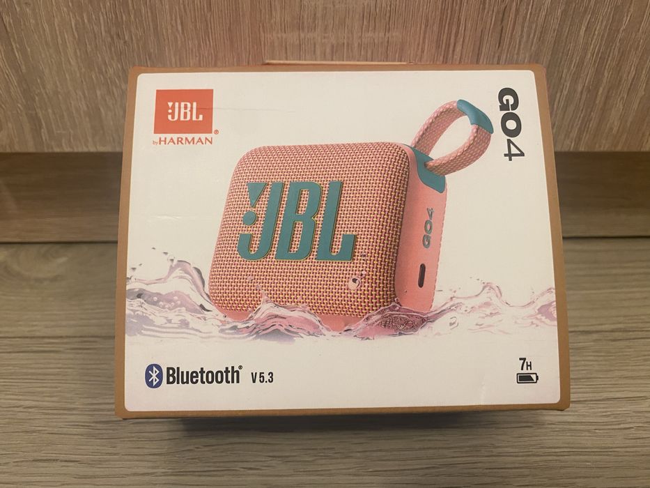 Oryginalny Głośnik Przenośny Bluetooth JBL Go4 Różowy