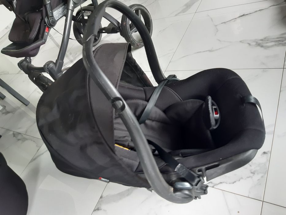 Wózek Bebetto Luca 2w1 + nosidło MARS + akcesoria