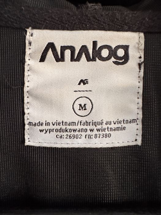 Bluza wiatrówka windstopper Analog Burton Snowboard M