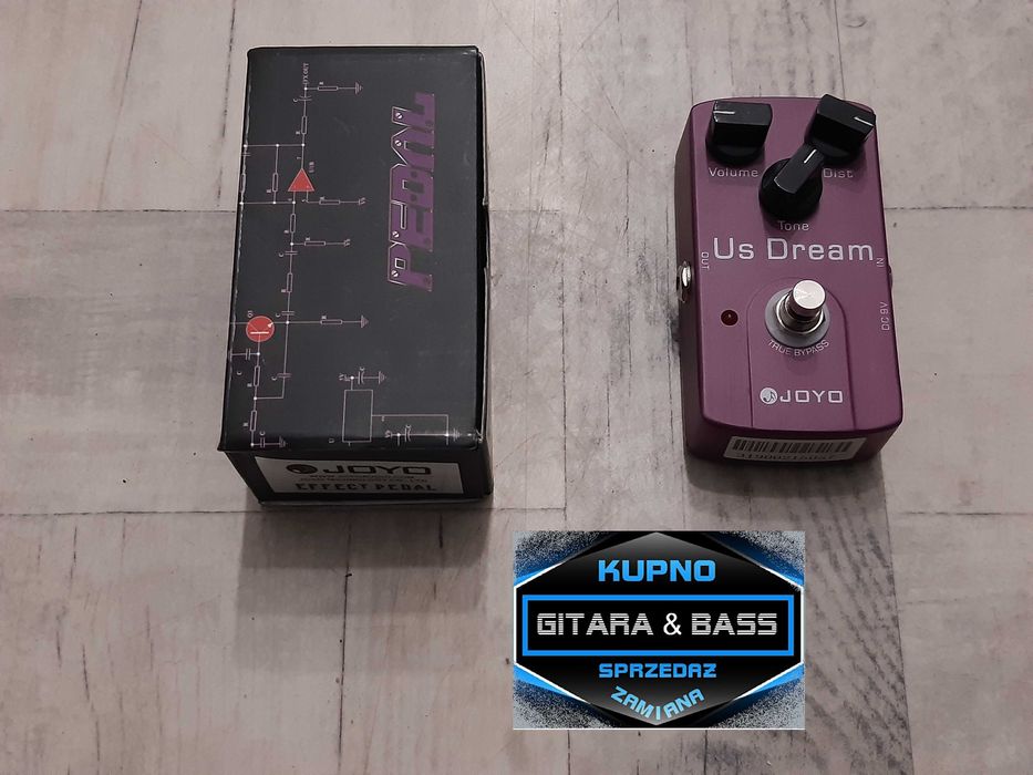 Efekt Gitarowy Joyo JF-34 Us Dream-Distortion-wysyłka lub dodam Gratis