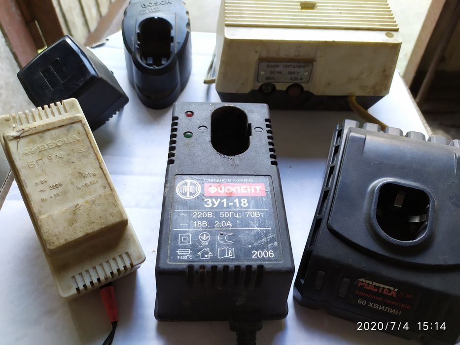 БП-зарядні устройства