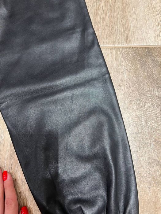 Джогери з еко шкіри Zara