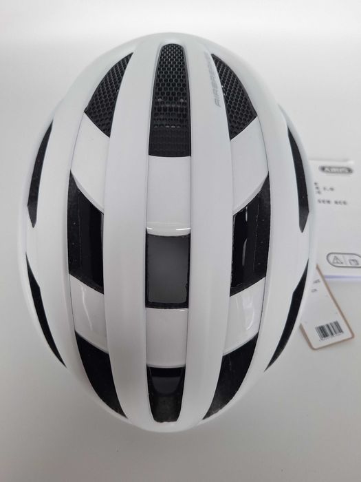 Kask rowerowy szosowy Abus AirBreaker Polar White Matt M 52-58cm