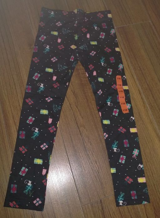 Legginsy świąteczne r.110