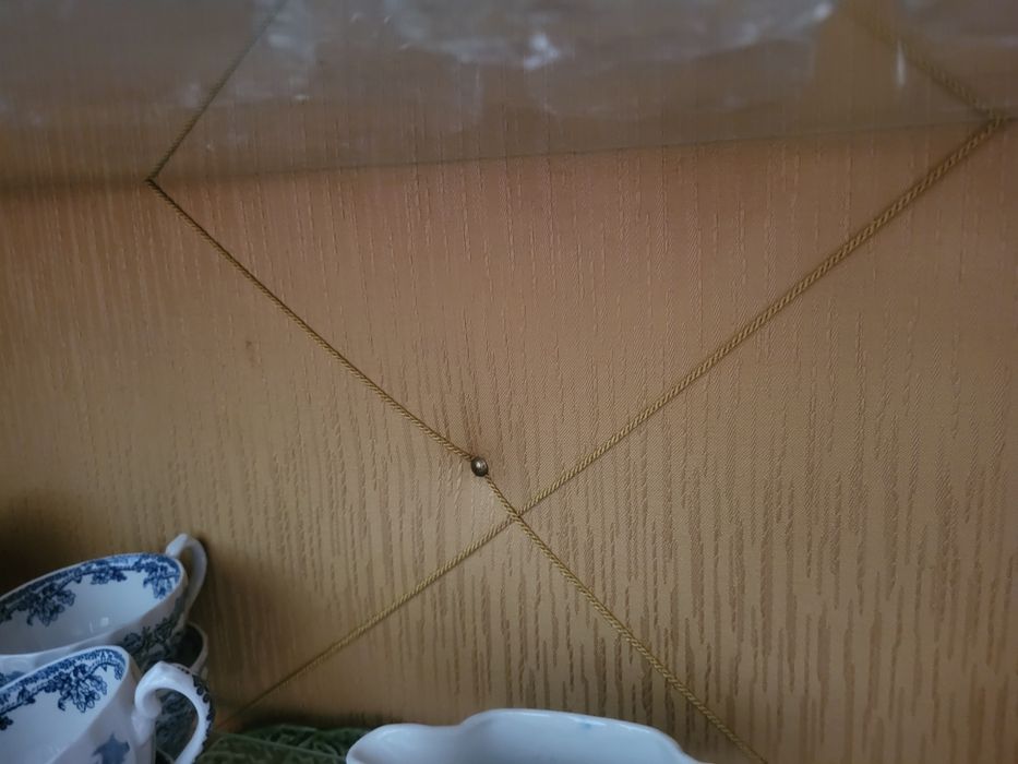 Kredens dębowy, lite drrewno