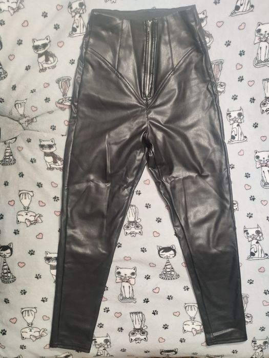 Лосини з еко-шкіри