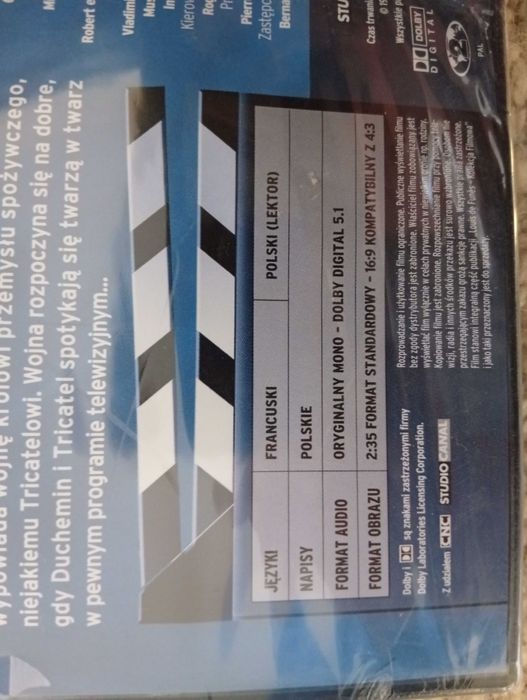 Filmy na DVD i VCD (PL )- 7 pozycji