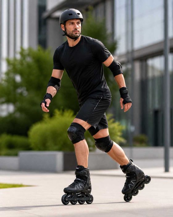 Rolki regulowane Raven Expert Black 43–46 ABEC-7 – nowe