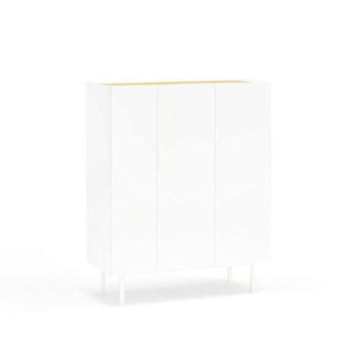 Komoda wysoka ARISTA biały - poekspozycyjna