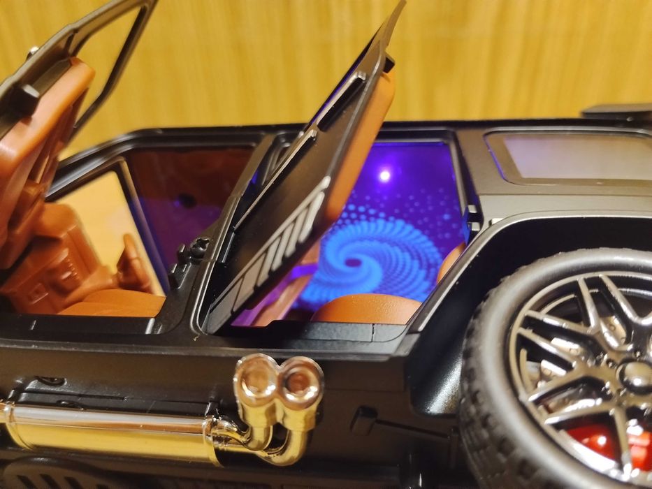 Модель Mercedes-Benz Brabus G-klass 1:24 автоэксперт металл свет звук инерция Мерседес Мерс Гелик Брабус машинка