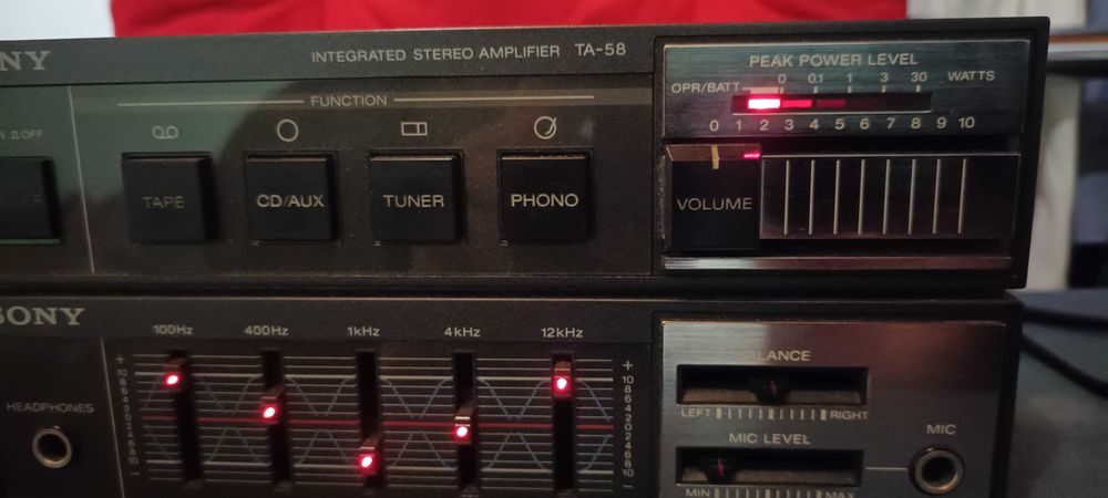 Amplificador Sony TA 58