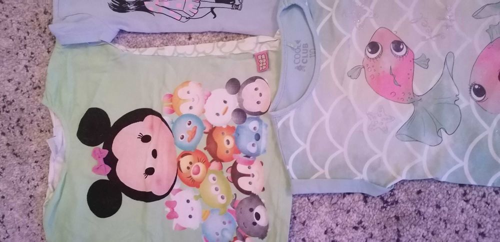 Bluzeczki z krótkim rękawem