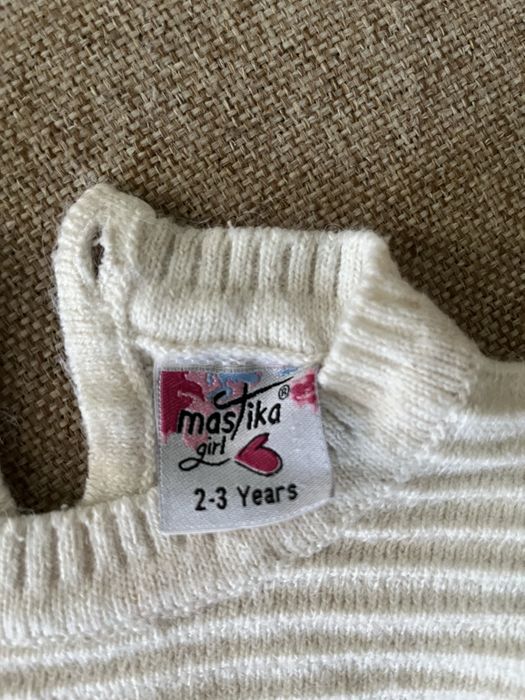 Теплий светр для дівчинки