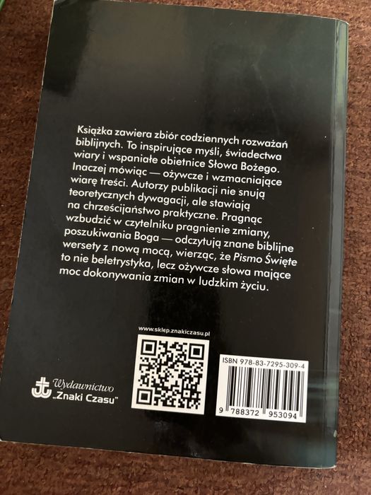 Ksiakza Ozywcze slowo Znaki czasu praca zbiorowa