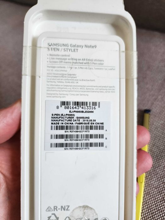 Оригінальний Samsung NOTE 9 N960F S-PEN c Bluetooth стилус і стержні