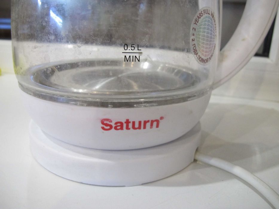 Електрочайники скляні Tefal, Grunhelm, Saturn