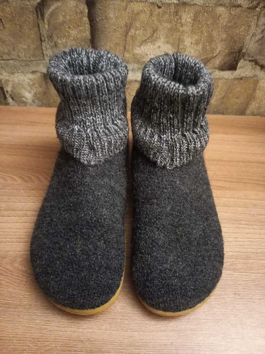 Giesswein Wildpoldsried sloffen Barefoot новые тапочки шерстяные  р 28