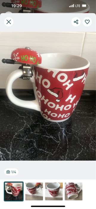 Kubek świąteczny dla dzieci .
