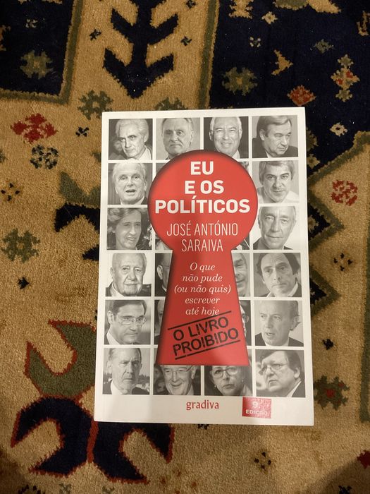 Livro Eu e os políticos- José António Saraiva