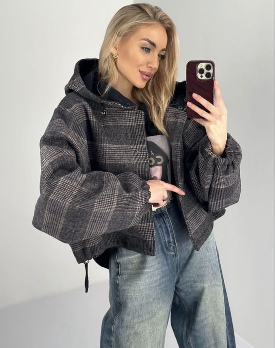 Kurtka bawełna damska