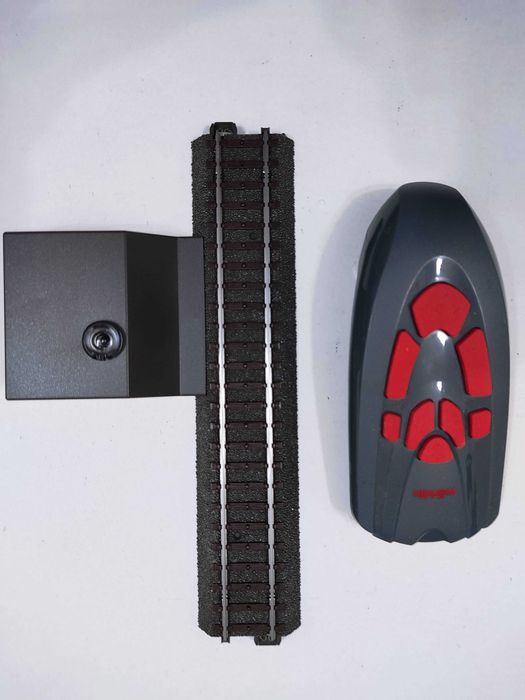 Comando Märklin Wireless com linha e transformador