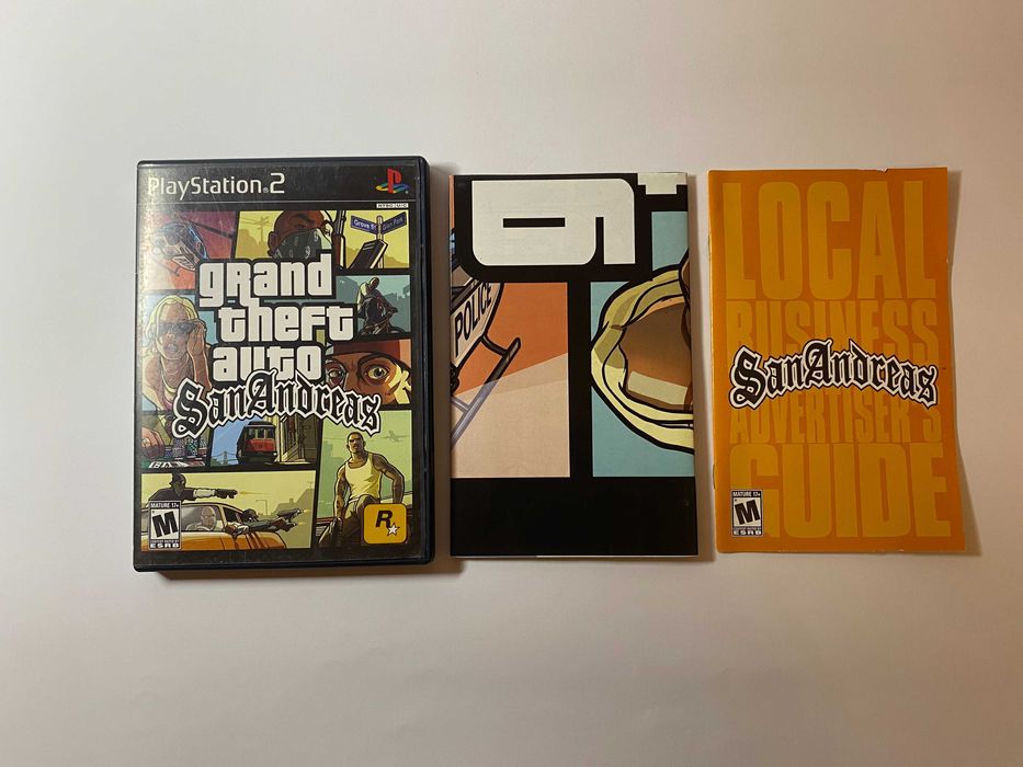 Американські та німецькі видання GTA V, GTA San Andreas, GTA IV, GTA Vice City, GTA III для XBOX та PS. Ціни дивіться в описі