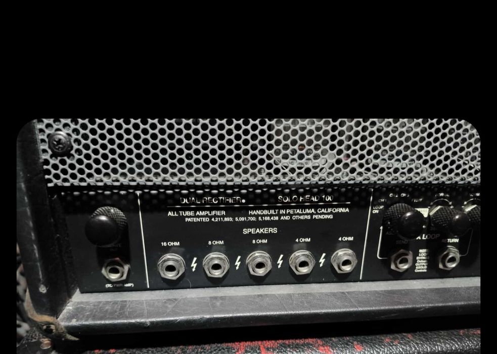 Mesa boogie dual rectifier solo head 100 watts