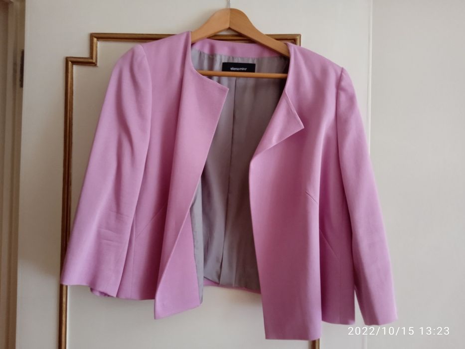 Blazer e vestido Elena Miró