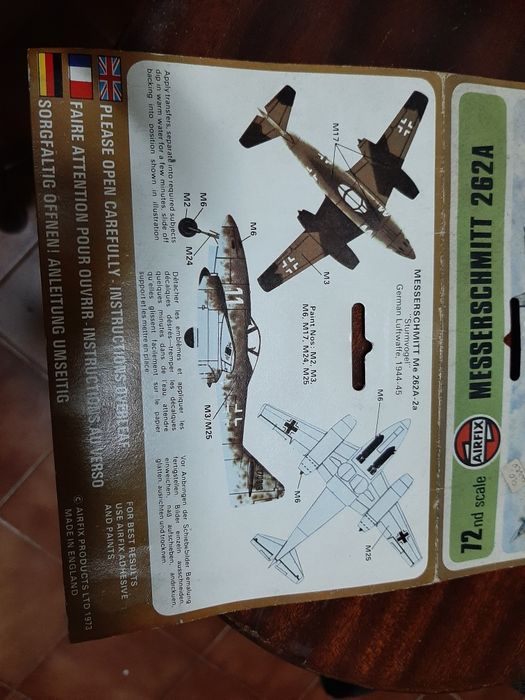 Airfix Messerschmitt 262A