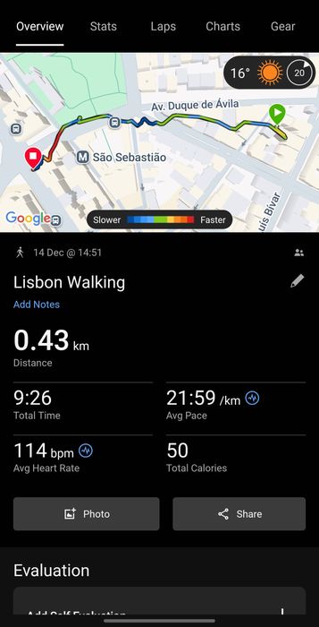 Smart watch Garmin Vívoactive 3