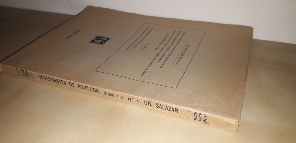 Governantes de Portugal desde 1820 até ao Dr. Salazar - António M. P.
