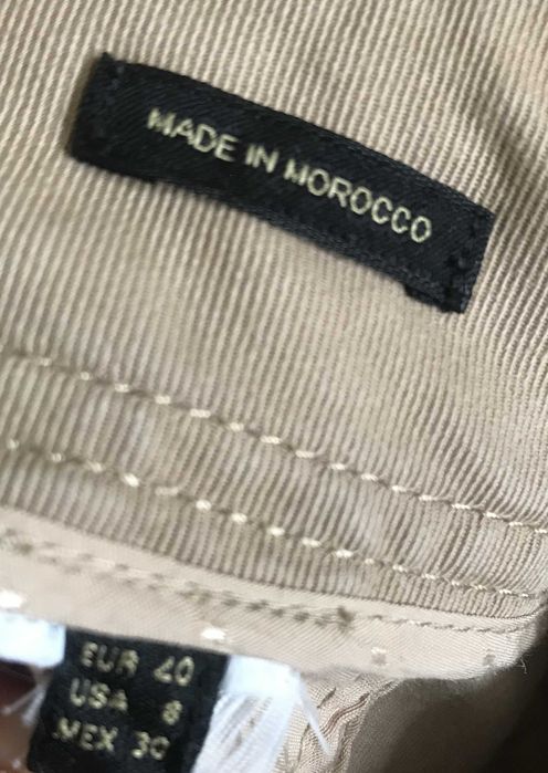 Spodnie męskie typu chinosy firmy Massimo Dutti, rozmiar 40