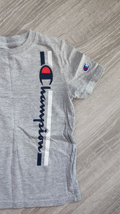 Zestaw spodenki długie old navy, koszulka szara champion