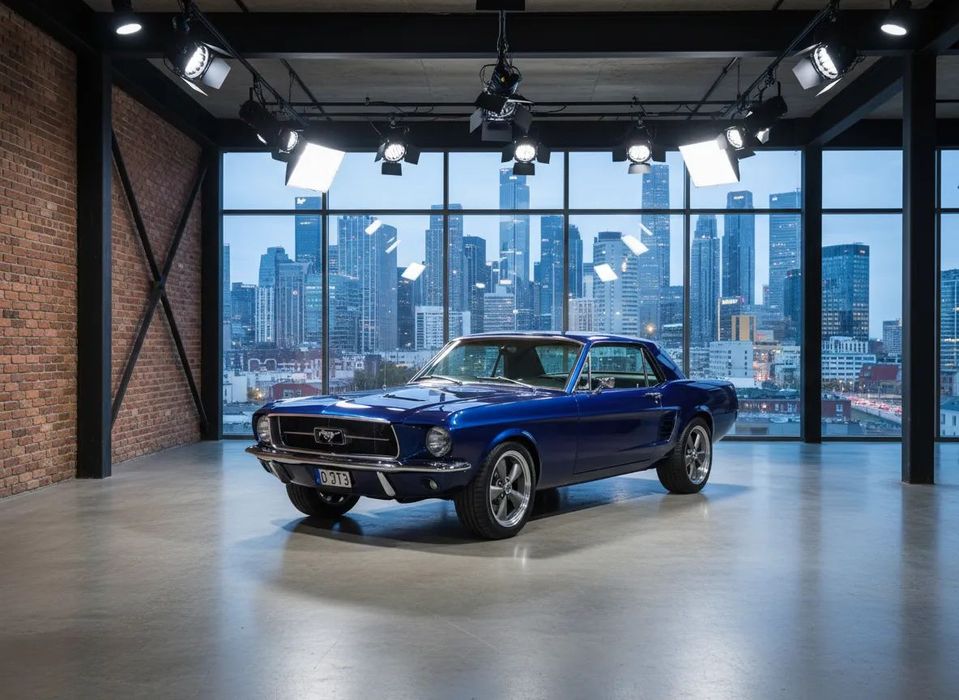 Ford Mustang FORD MUSTANG 1967 V8 350hp klima ogrzewanie wspomaganie stan BDB