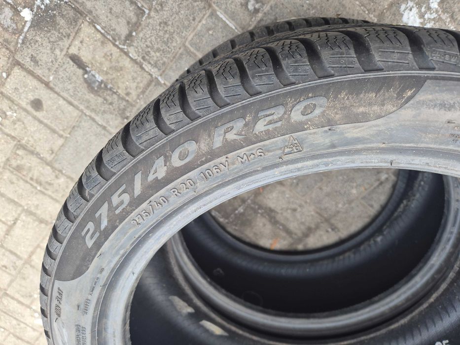 Pirelli Winter Sottozero 3 275/40r20 106V 2021r Rant XL N4687