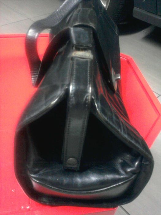 Bolsa em pele vintage
