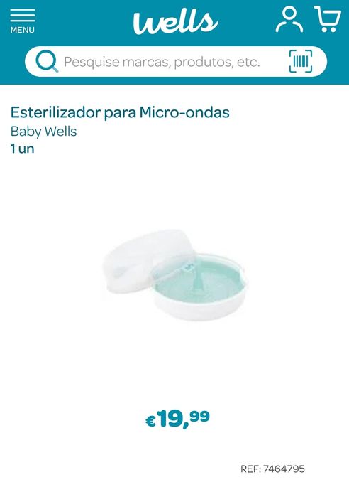 Esterilizador Wells