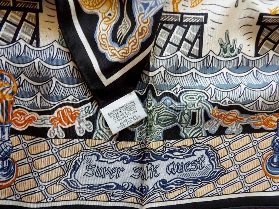 Apaszka Jedwabna Hermes twill silk