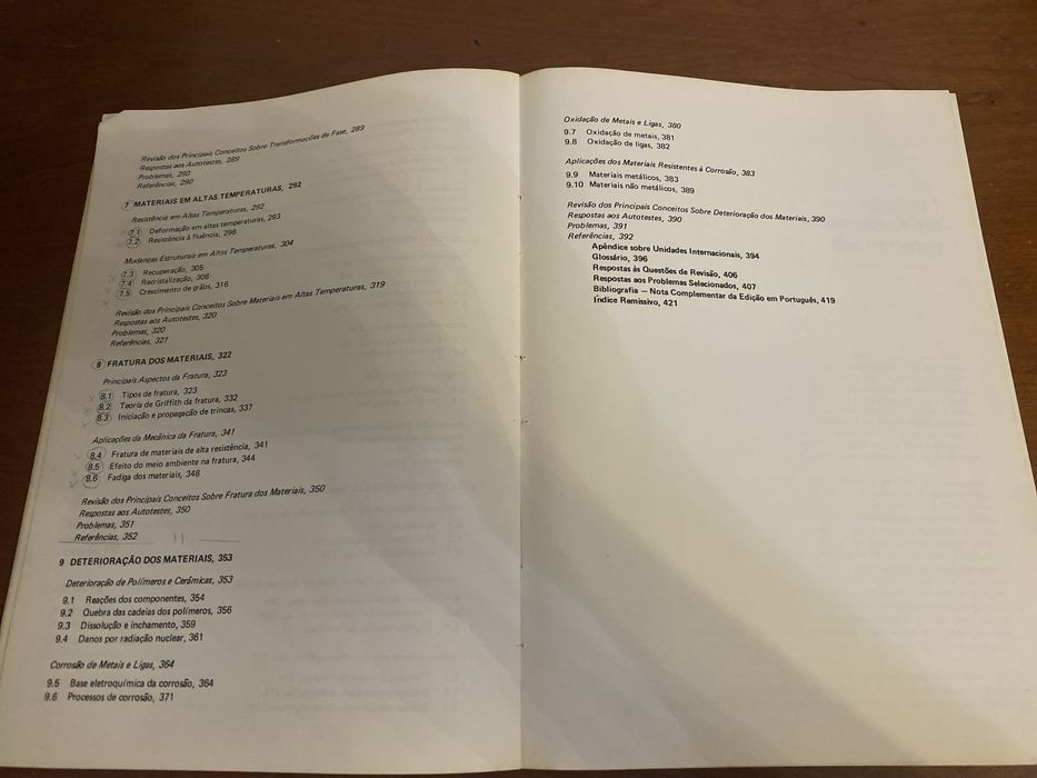 Livro Ciência dos Materiais