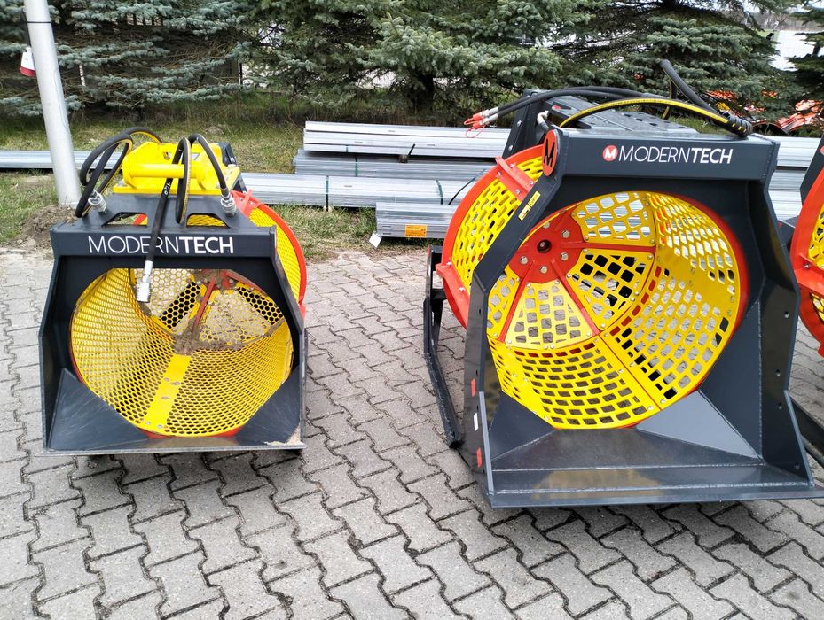 Przesiewacz bębnowy do ziemi,gruzu,żwiru PSB 500